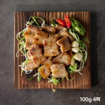 도도한 허브삼겹살 100g 4팩+4팩 총8팩